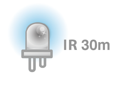 IR Distance of Up to 30m