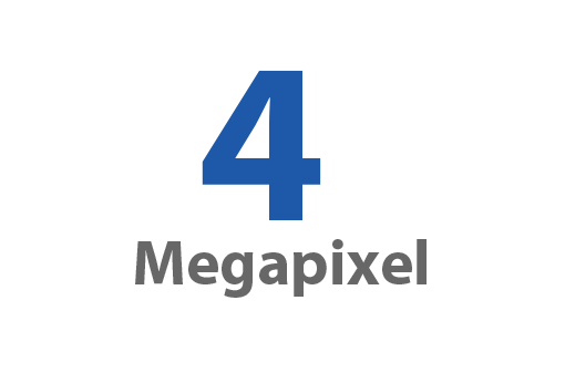 4 Megapixel @ 25fps